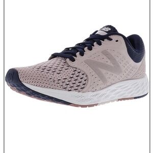 NEW BALANCE | Women's Fresh Foam Pink Navy Athletic Running Shoes, Size 7B